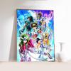1PC Classic anime S-Saint S-seiya  Poster Self-adhesive Art Waterproof Paper Sticker Coffee House Bar Room Wall Decor