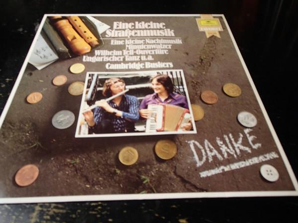 Виниловая пластинка CAMBRIDGE BUSKERS - Eine Kleine Stra?enmusik 2535684 Deutsche Grammo 1977 Германия Классика Б/у