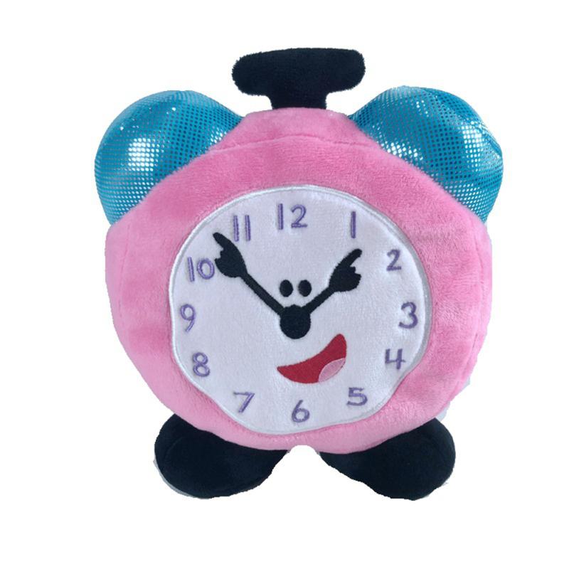 Подсказки синей собаки и ты Мягкая плюшевая кукла игрушки Детские рождественские подарки Собака Почтовый ящик Формы Будильник