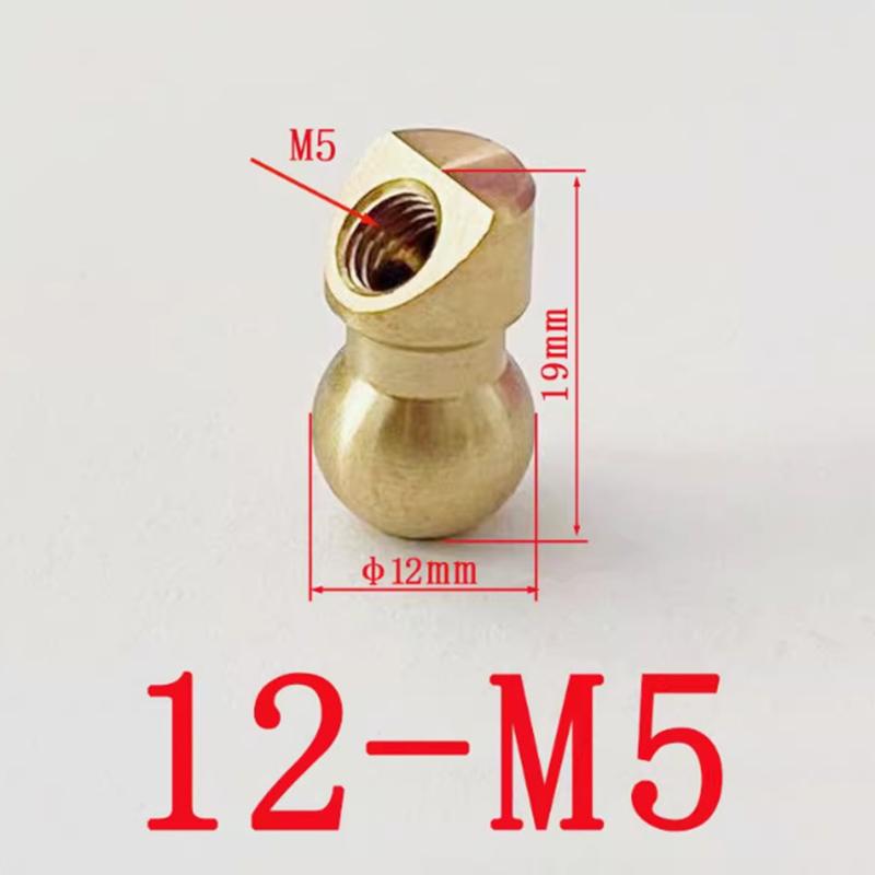 Hot Sale 1pcs Brass CNC Machine Tool Oblique Spray Brass Ball Coolant Nozzle Tool Holder Ball Joint Nozzle Accessories