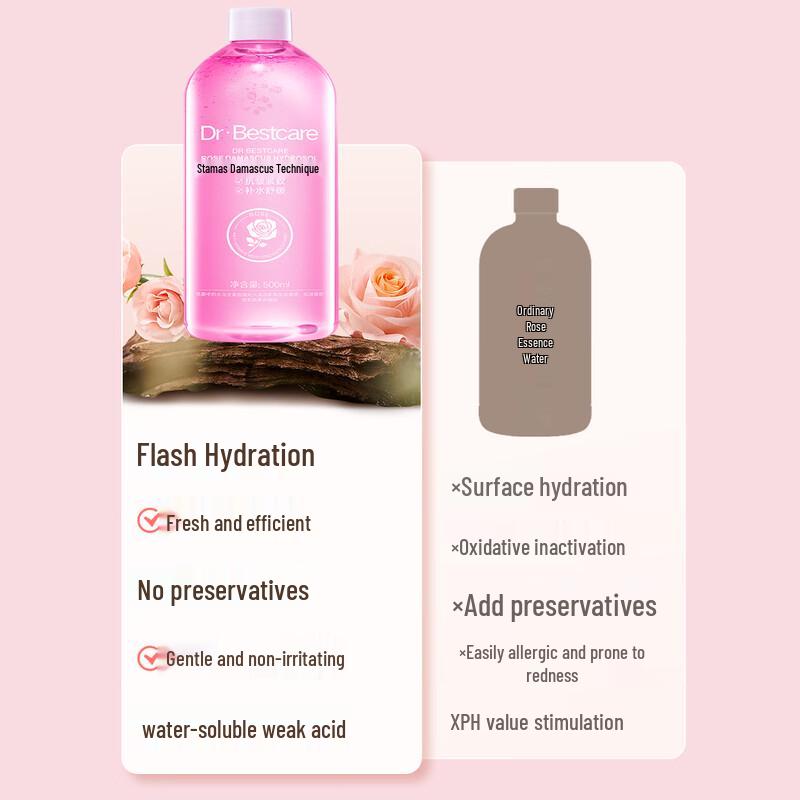 Bise Гидрозоль Дамасской Розы Антивозрастной и Увлажняющий Тоник