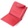 Bright Women's Wallet with Coin Holder Made of Genuine Leather ST Leather 22712 Red