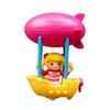 EA1 HETTY Balloon Dirigible Airship EA1 Pendulum Toy Figurines Wheels Are Movable Girl Can Swing Tabletop Ornament