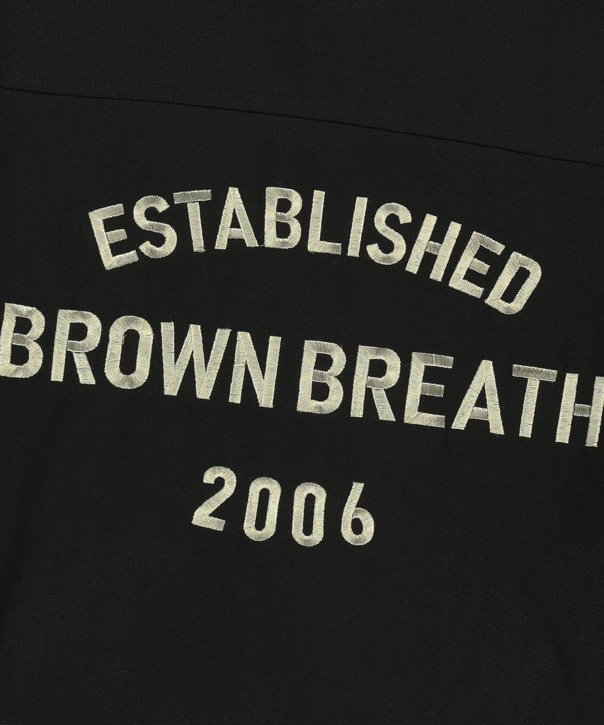 Куртка-бомбер Brownbreath Oxford на молнии - Черная