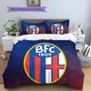 Bologna2 Pattern Bedding Quilt Set  Home Decoration  Gift (1 * duvet cover + 2 * pillowcase  without core)
