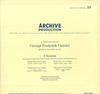 LP Record FERDINANDO CONRAD, JOHANNES KOCH, H - Handel 4 Sonaten 14163APM ARCHIV PRODUKTI 1961 Germany Classical Used