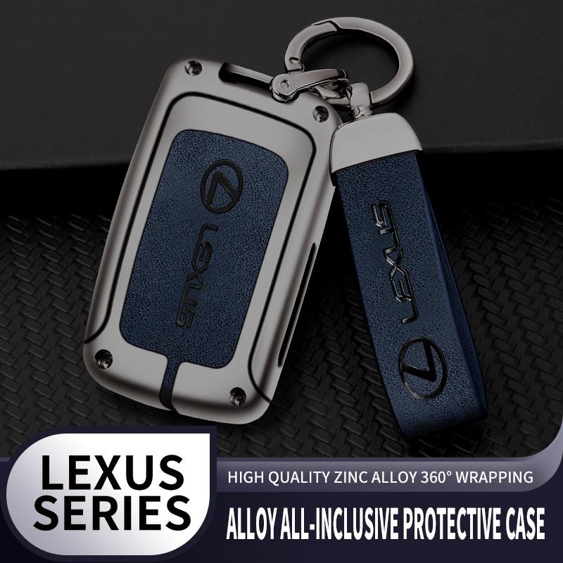 Interior Stickers Leather Car Metal Key Case Cover For Lexus CT200H GX400 GX460 IS250 IS300C RX270 ES240 ES350 LS460 GS300 450h MY3