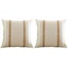 2 Pcs 45*45cm Throw Pillowcase Bohemian Color Matching Square Shape Bedroom Living Room Sofa Decoration Pillowcase Pillow Cover