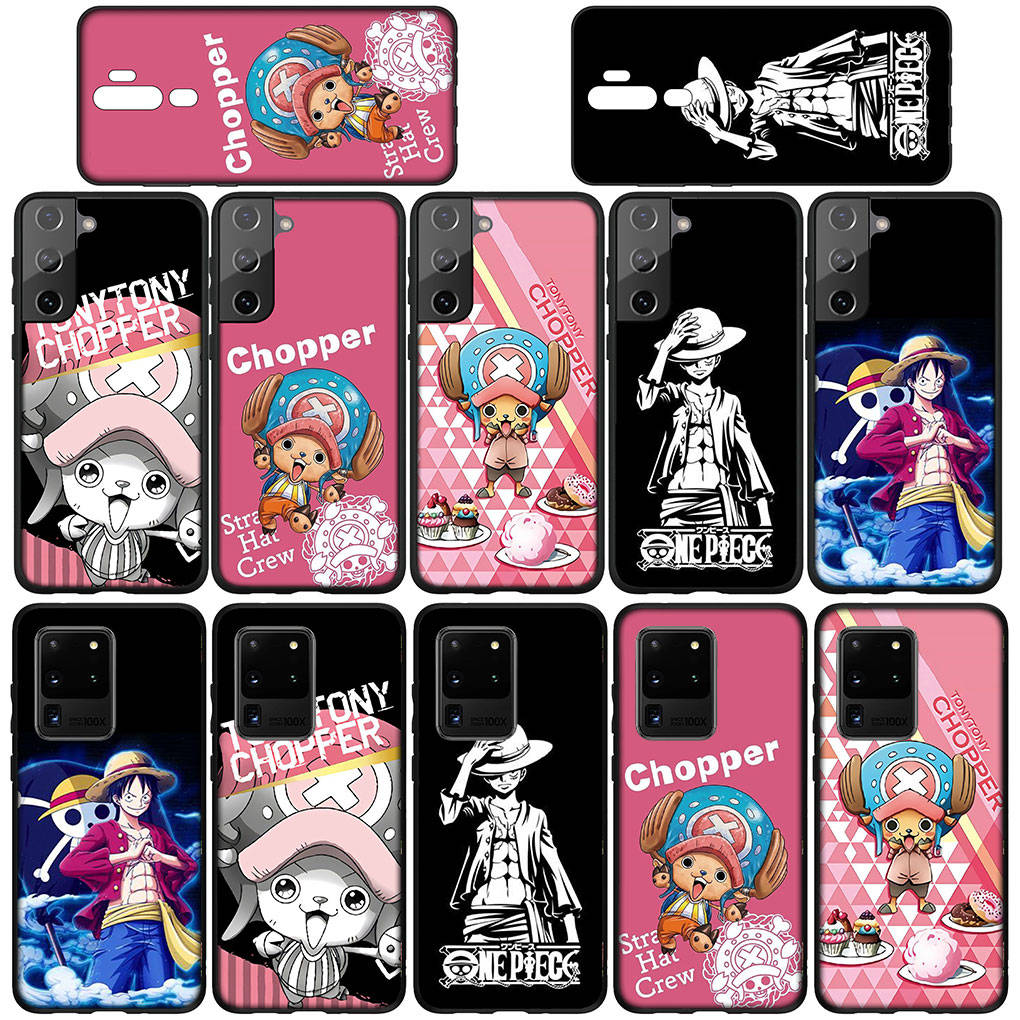 Case for Samsung Galaxy S25 S24 S23 iPhone 16 15 Xiaomi Redmi Note 14 13 12 16E 8 X 11 Pro Max XR OPPO Moto Huawei Comics Luffy One Piece Tony Chopper