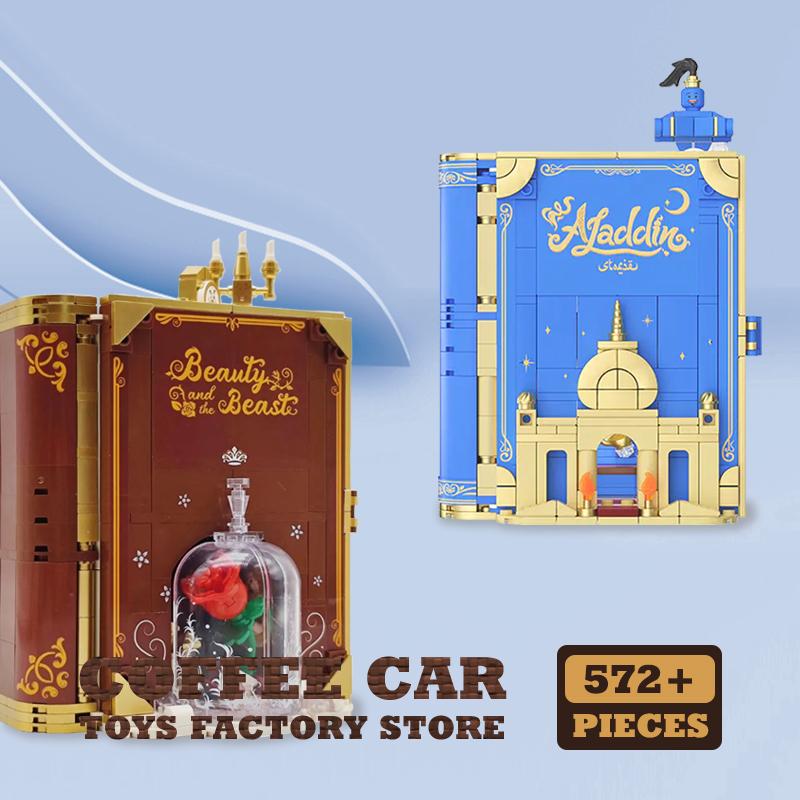 Нетоксичные Милые Сказочные Строительные Блоки Книги Аниме Фильм Moc Кирпичи Игрушки Мечтающая Принцесса 3D Книга-Сказка Модель Детские Подарки на День Рождения