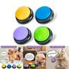 Portable Cute Dog Recordable Toys Talking Pet Starters Pet Speaking Buttons Dog Training