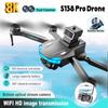 New S138 RC Drone ESC HD Dual Camera Wifi FPV Obstacle Avoidance Brushless Motor Folding Quadcopter Gift Toy