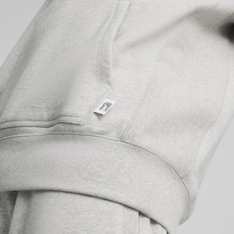 Puma logo-embroidery hoodie Men's 624011-04