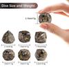 Dungeons & Dragons 7-Piece Multi-Sided Flame Stone Dice Set