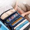 Lightweight Travel Luggage Suitcase Organizer Portable Hanging Shelves Collapsible Packing Cube Bag for Carry-On