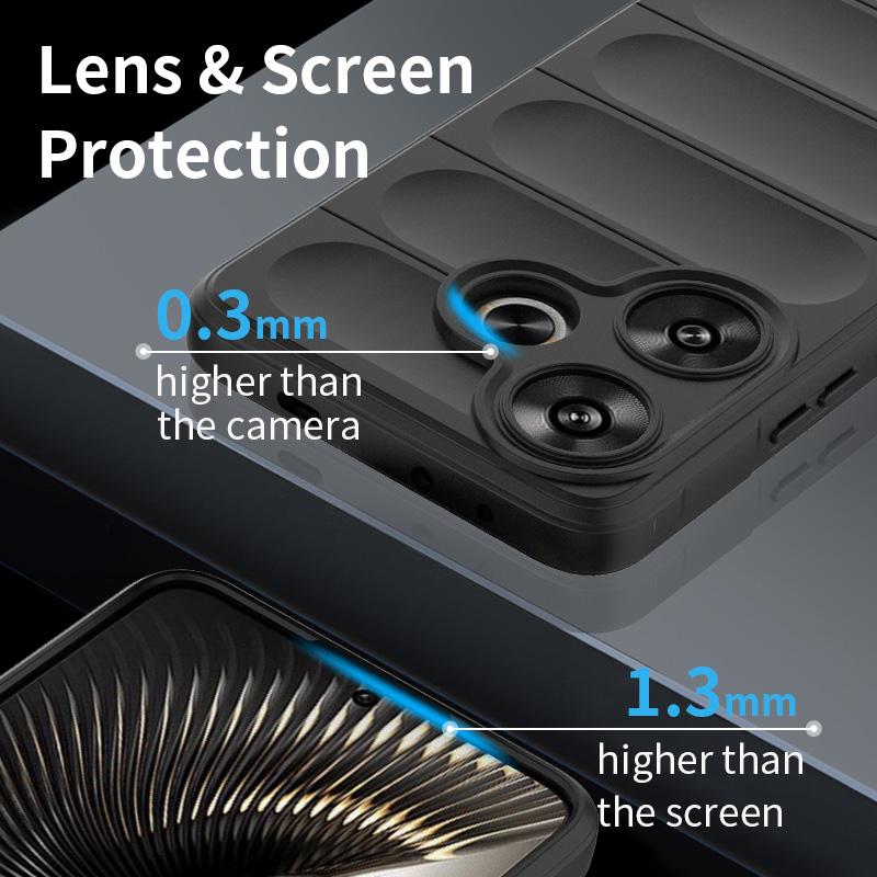 Skin Feeling Flexible Silicone Case for Xiaomi Poco F6 Pro F5 5G X6 X5 M6 Pro M5 4G Protective Cover Shockproof Fundas Coque