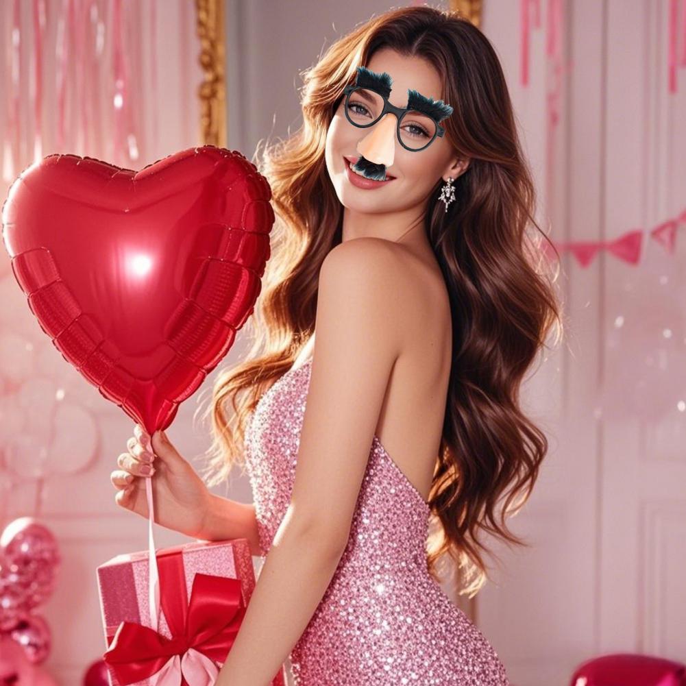 Смешные очки с большим носом, бровями и кудрявой бородой, смешные маскарадные очки для костюмированных вечеринок, фотобудок, новинки-реквизиты