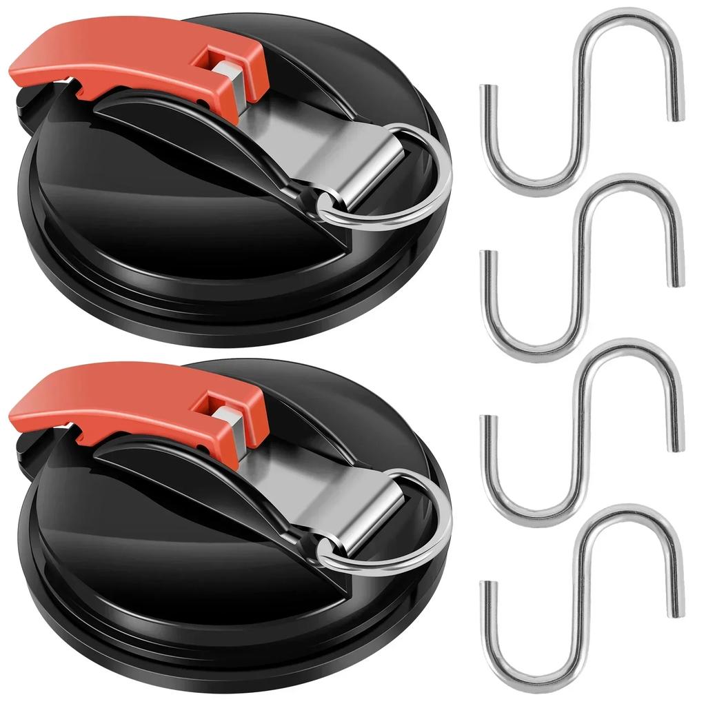 1/4 шт. Палатка для автомобиля и грузовика, присоска, многофункциональная палатка для кемпинга, крючок для крепления, автомобильные аксессуары, вакуумная присоска, автомобильные аксессуары