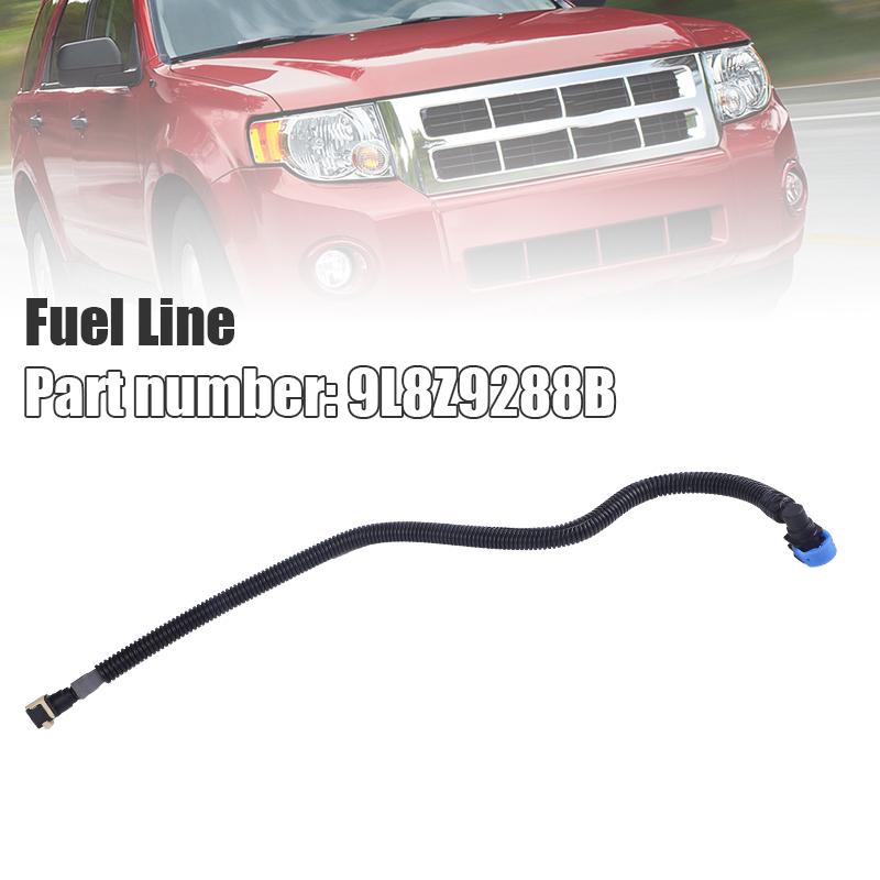Auto Fuel Line From Rail Down to Frame For Mercury Mariner Ford Escape 2009 2010 2011 3.0L 9L8Z9288B Car Replacement Accessories