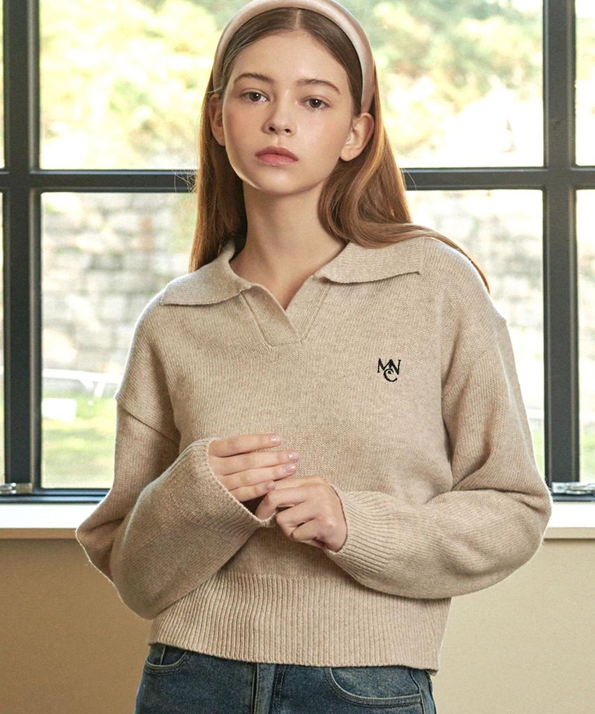 MICANE Delight Wool Collar Knit