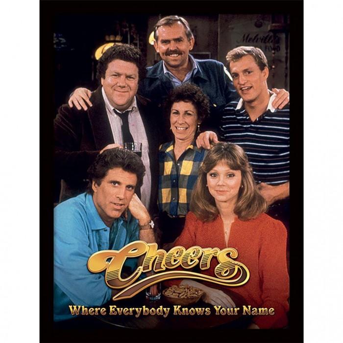 Cheers Characters Framed Poster