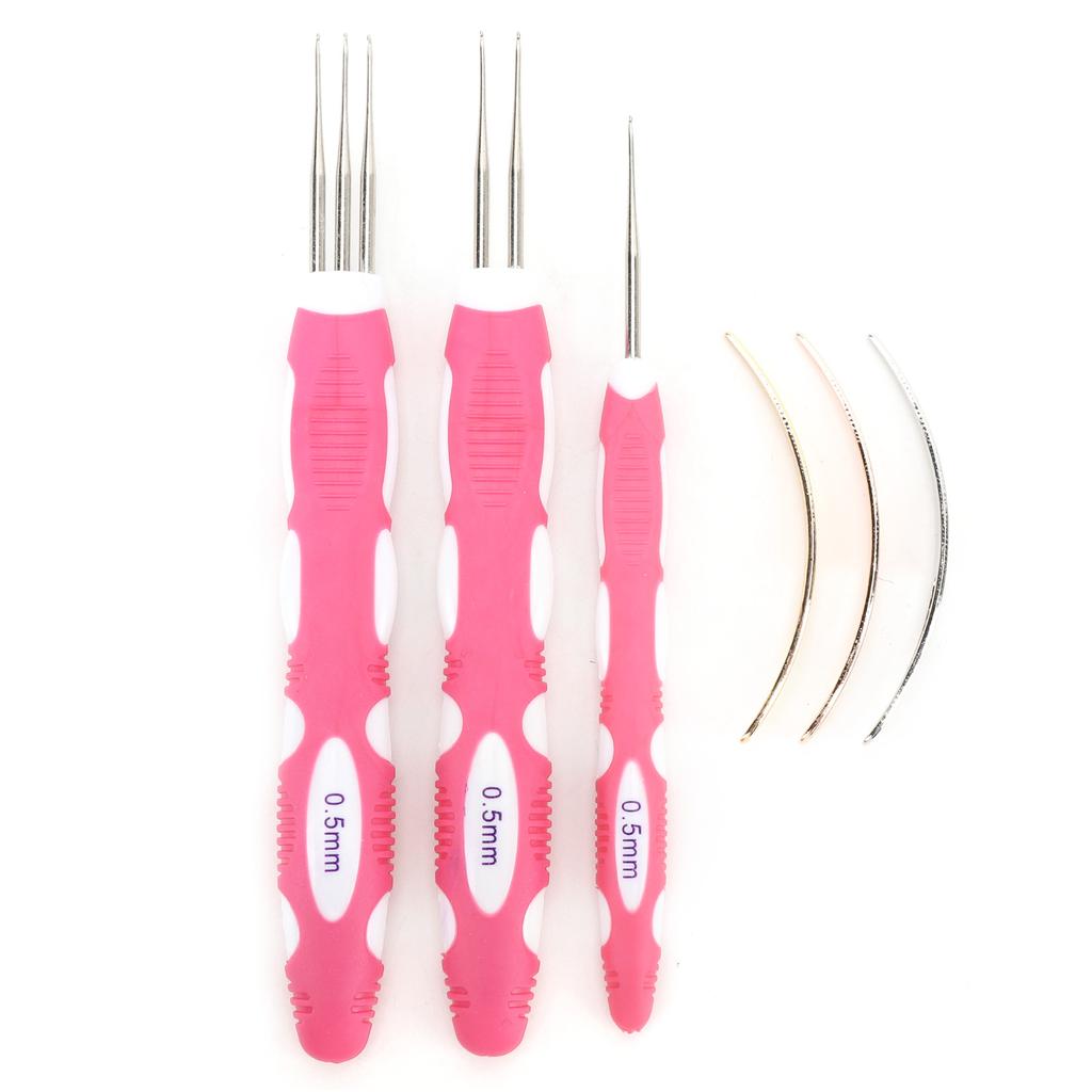 Крючок для дредов 0,5 мм Быстрое плетение Износостойкий Длительный срок службы Дреды тоже переплетены