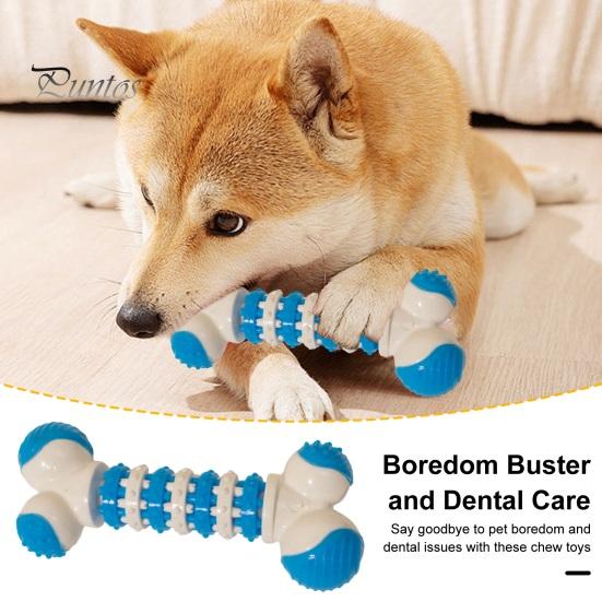 Неразрушимые игрушки для жевания собак, интерактивная игрушка для зубов щенка, игрушка для чистки зубов, облегчение скуки, зубчатая кость, игрушка для домашних животных для агрессивных жевателей, маленький средний