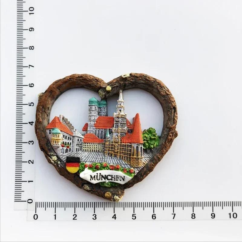 Германия магниты на холодильник часы с кукушкой кружка Берлин Мюнхен Дрезден Франкфурт Фрайбург Нойшванштайн магниты на холодильник наклейка