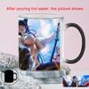 Creative Sexy Female Pirate Heat Sensitive Cup BSKT-170 Ceramic Mugs Coffee Cups Drinkware Color Change Mugs Custom Mug Anime