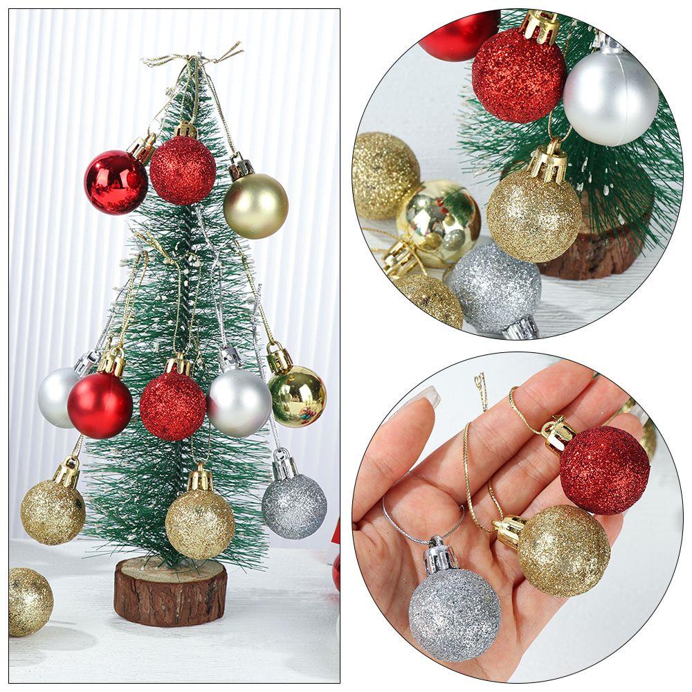 Small Bauble Hanging Tree Pendants Christmas Tree Decoration Christmas Tree Balls Christmas Ball