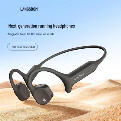 Спортивные наушники Lanston AirWave Max с открытым ухом и костной проводимостью