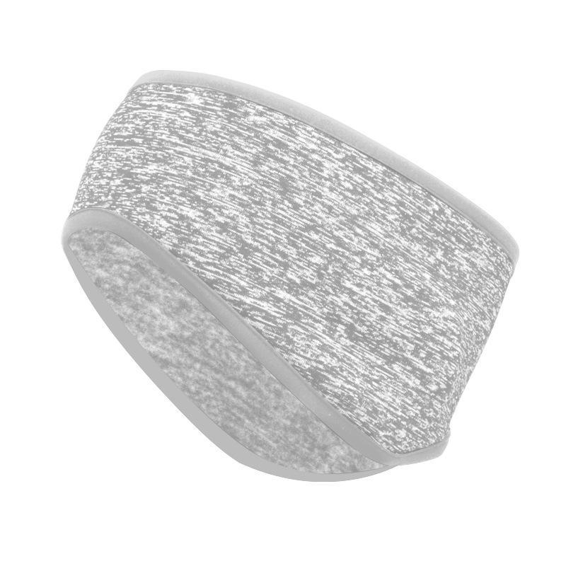 Утолщенная флисовая повязка на голову: Зимние спортивные наушники для катания на лыжах, езды на велосипеде и бега