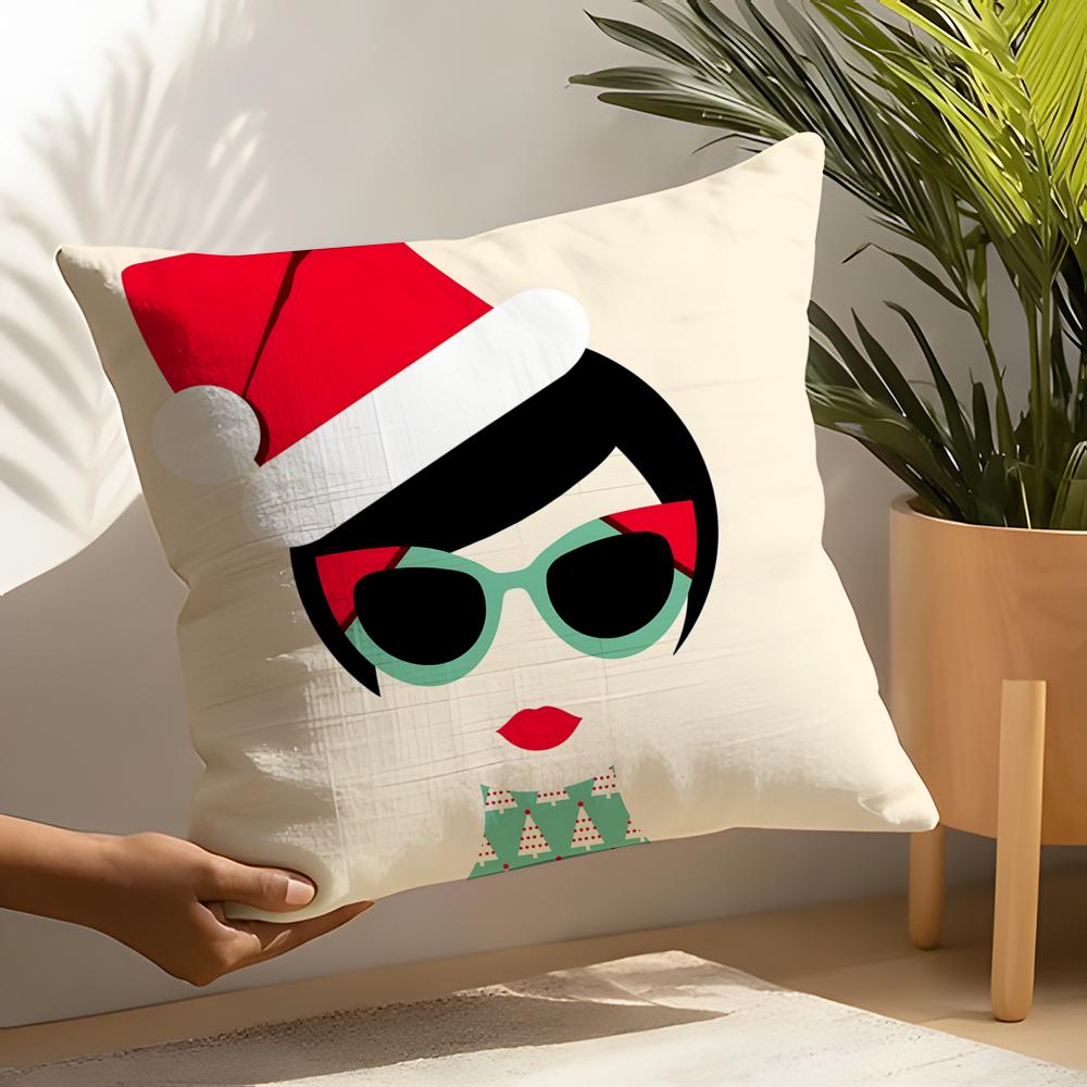 Pillow Case Linen Cushion Covers For Decorative Sofa Home Pillows Case Car Chair Pillows Cases Quirky Beautiful fashion patterns