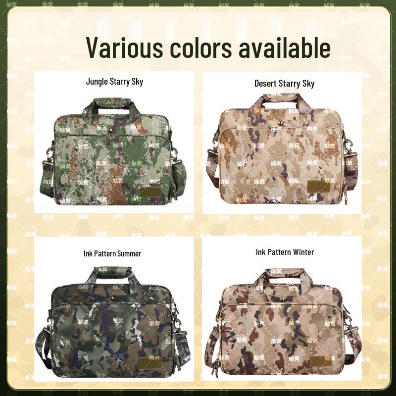 Shanyi Camouflage Briefcase Laptop Bag