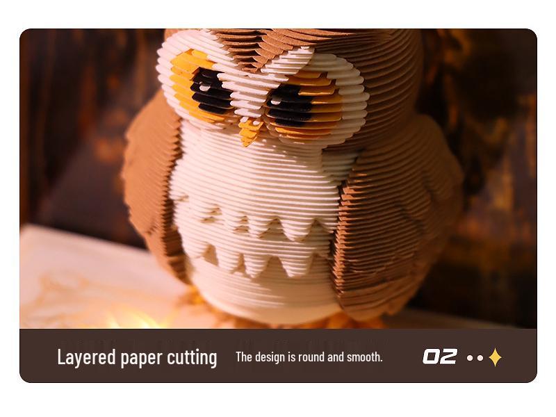 Harry Potter Magic Eagle 3D Paper Sculpture Sticky Notes Ornament