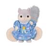 Набор фигурок Sylvanian Families Белка СТ Марк Возраст 3+ и Игрушка Sylvanian Epoch [Летающая Семья] FS-64 Сертифицировано, Вверх, Кукольный домик, Семьи, Co., Ltd.