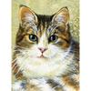 New 5D DIY Diamond Painting Cute Cat Diamond Embroidery Animals Cross Stitch Full Square Round Drill Home Decor Manual Art Gift