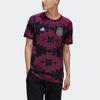 adidas Спортивная футболка с коротким рукавом Fmf Home Jersey, мужские топы Fan Edition, черные FT9648