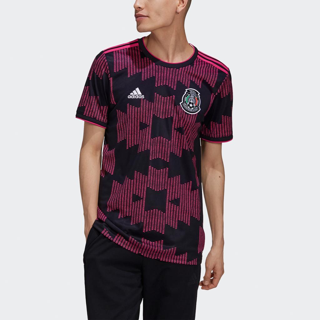 adidas Спортивная футболка с коротким рукавом Fmf Home Jersey, мужские топы Fan Edition, черные FT9648