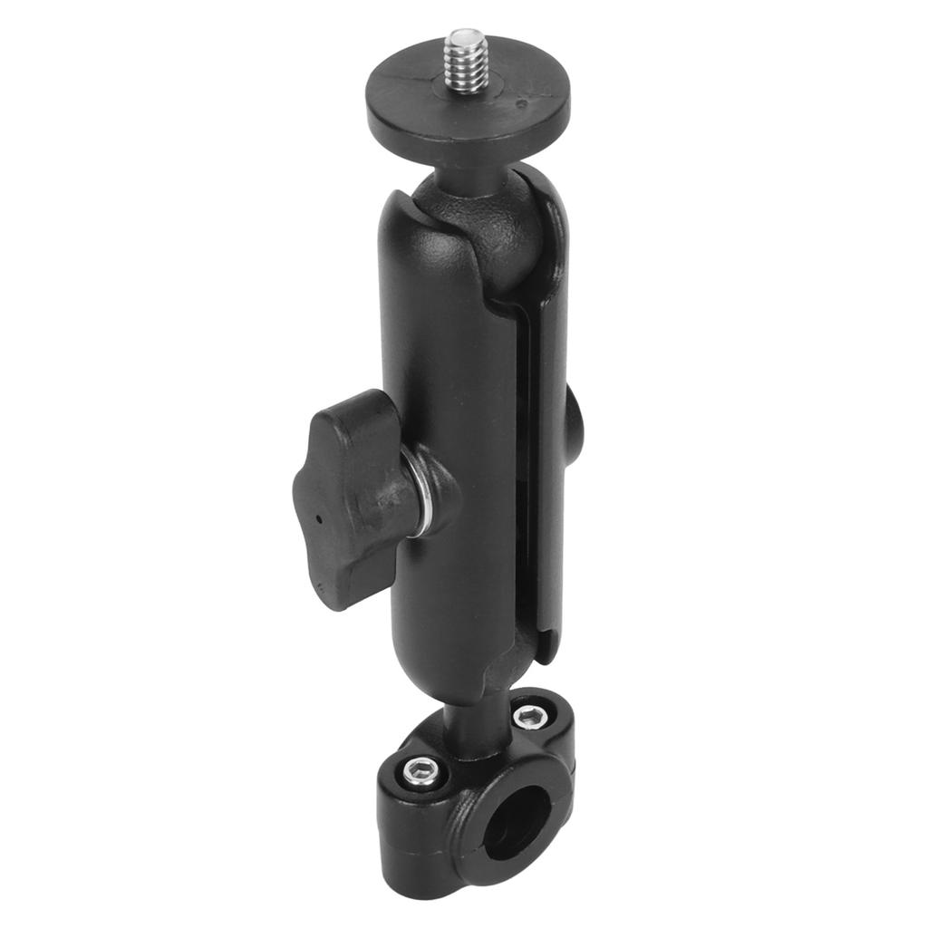 Motorcycle Camera Mount 360 Degree Ball Head Universal Camera Tube Clamp Mount for Insta360 for DJI Action for Bike