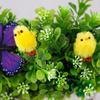 60 Pieces Easter Chick Mini Adorable Yellow Craft Portable Artificial Display Toys Gift Decoration Home Nursery Ornaments