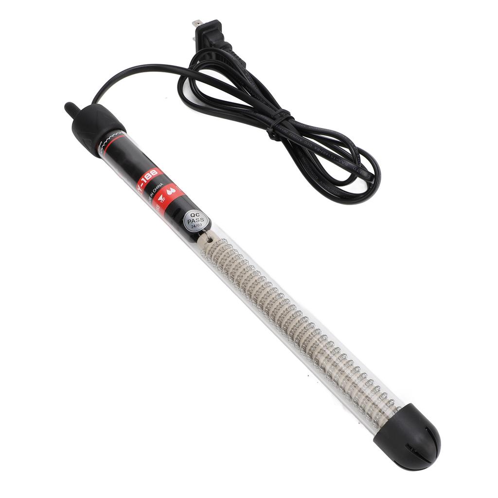 Погружной обогреватель для аквариума Автоматический термостат Стеклянный обогреватель для аквариума для морской рыбы