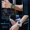 SANDA New Electronic Watch Waterproof Fashion Trend Black Technology Multifunctional Shockproof Men's Watch