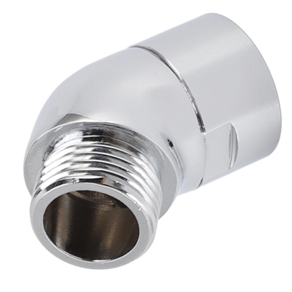 Адаптер для душа с ручным держателем, 135 градусов, душевая лейка, латунный адаптер для душа, аксессуары для душа G1/2 дюйма