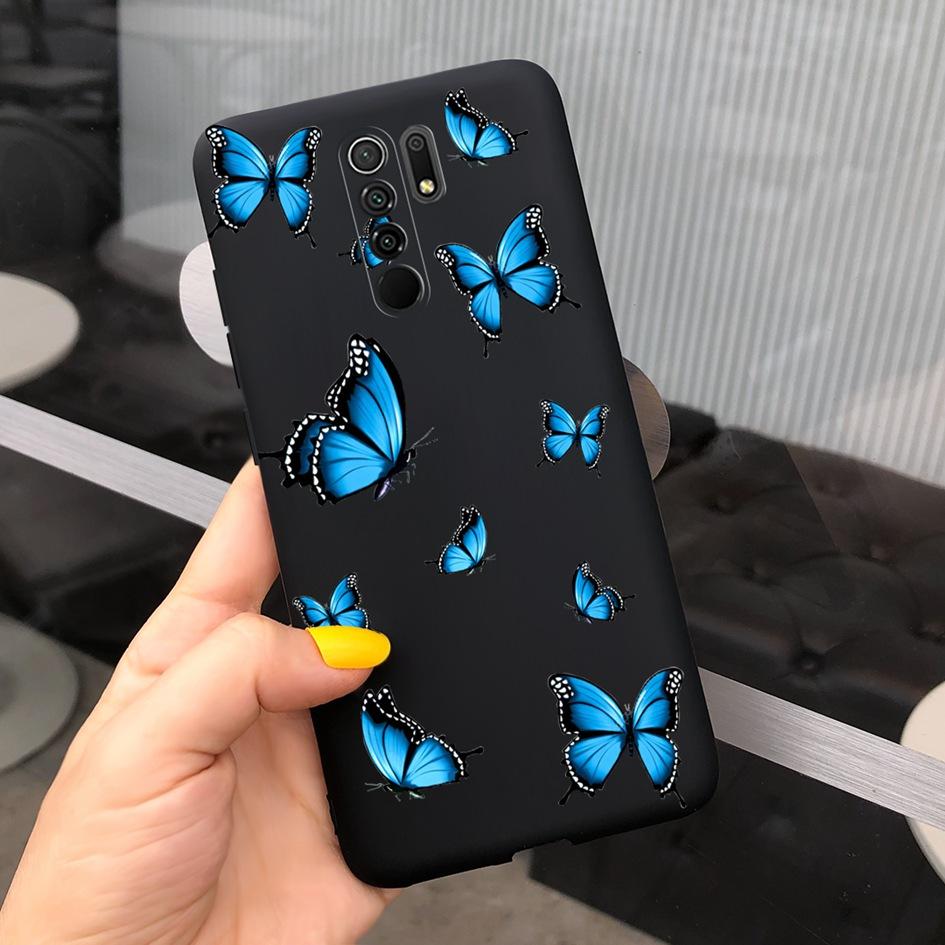 Для Xiaomi Redmi 9 Чехол Силиконовый Ромашка Кактус Задняя Крышка Телефона Для Redmi 9 Prime Мягкий Чехол Для Xiaomi Poco M2 M 2 Reloaded Coque