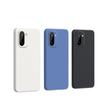 Чехол OnePlus Ace 6T из однотонного жидкого силикона - Полное покрытие, Защита от падений, Мягкий, Дизайн с прямыми гранями