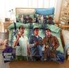 3D G-Grand T-Theft A-Autos Game Duvet Cover Set with Pillowcase Single Double Twin Full Q-Queens King Size Bedding
