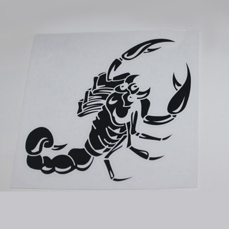 30 СМ Прохладный 3D Скорпион Автомобильные Наклейки Стайлинга Автомобилей Наклейка Для Украшения Автомобиля DIY