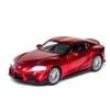 1/32 Scale Wheels Diecast Car Metal Model with Light and Sound All New Toyota Supra Sport Car Pull Back Vehicle Alloy Toys