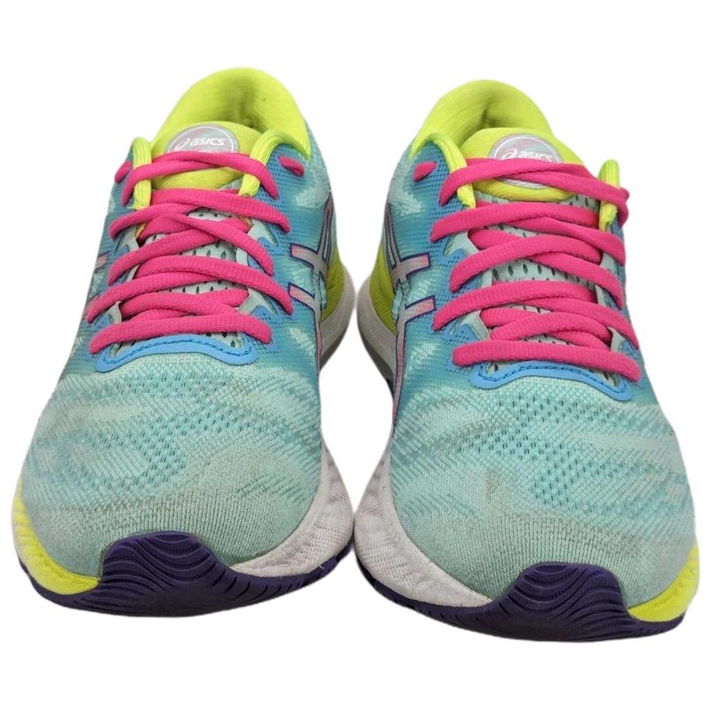 Asics Gel-Nimbus 23 Comfortable Versatile Low-Top Running Shoes Women Sneaker Green Pink 1012B238-300